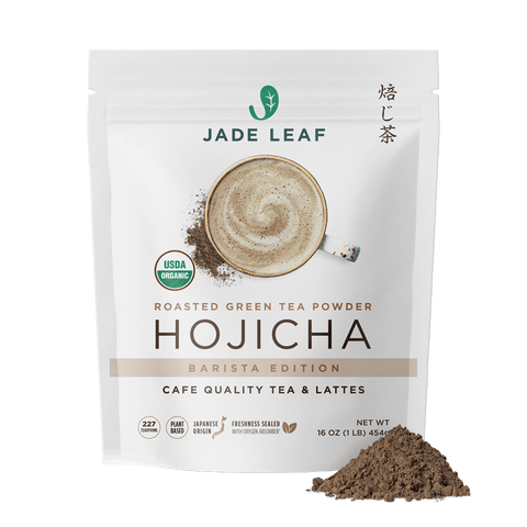 Organic Hojicha Powder - Barista Edition - 1LB POUCH