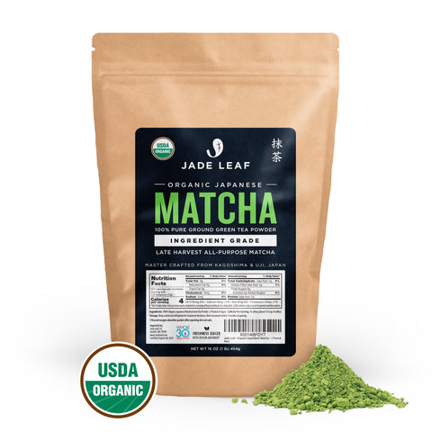 Organic Ingredient Matcha - 1LB POUCH